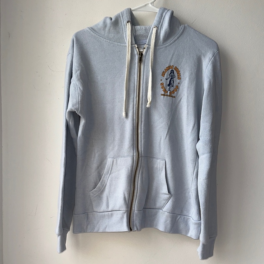Ocean Drive Zip-Up Surf Shop Hoodie